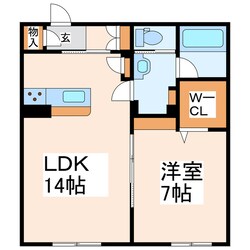 Paradiso琴平の物件間取画像